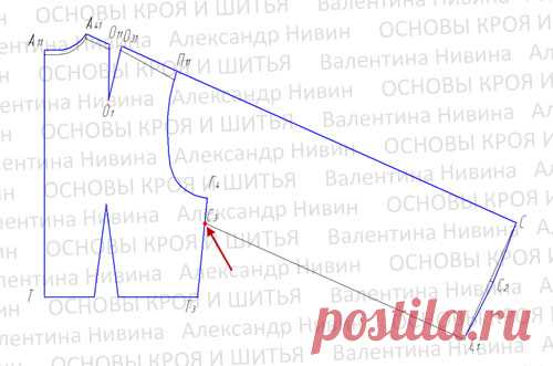 Цельнокроеный длинный рукав