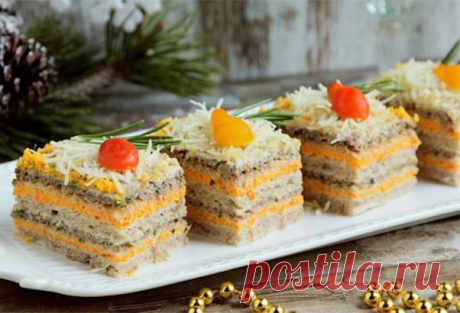 Закуски и салаты на праздничный стол | Кулинарушка - Вкусные Рецепты