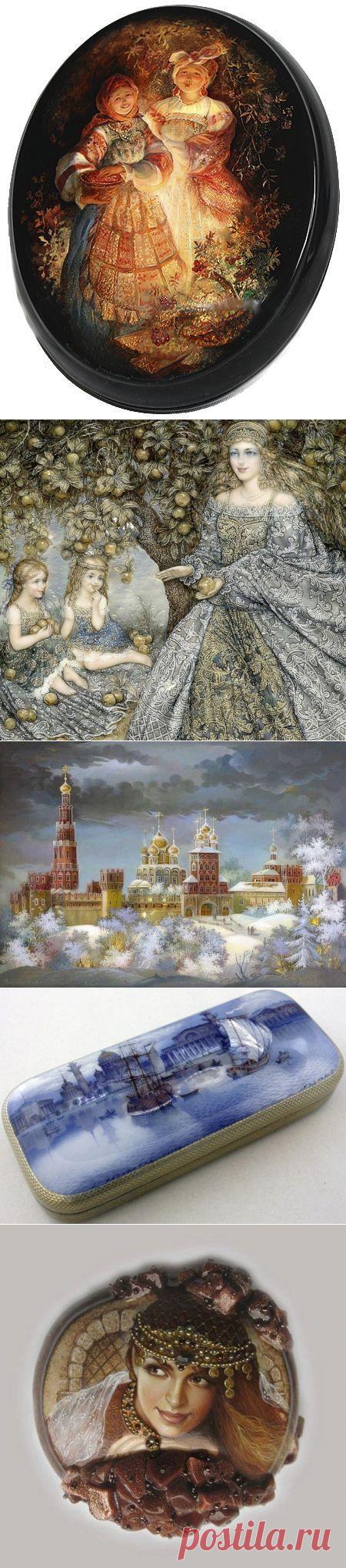 Лаковая миниатюра. Федоскино