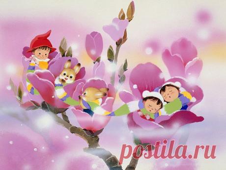 Companion смотреть сказочный сон в иллюстрациях животных магнолии