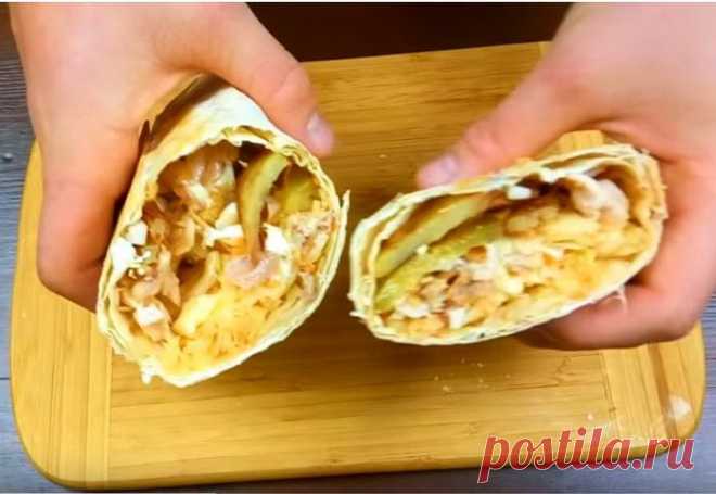 Готовим дешёвую, но вкусную шаурму в домашних условиях / Как сэкономить