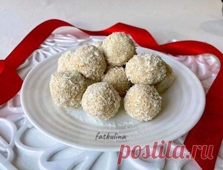 Домашние конфеты рафаэлло - рецепт автора Ирина Фаткулина