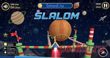 Saturn Slalom — новая космическая аркада от Noodlecake Games: обзор, особенности, геймплей
