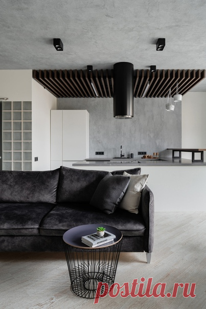 Двухкомнатная квартира, 60 м2 Дизайн: студия KIDZ Design Смотреть полностью: