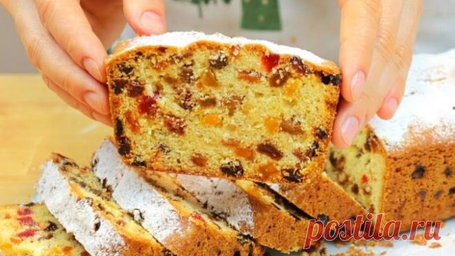Ідеальний варіант випічки на швидку руку — ароматний кекс із сухофруктами на різдвяні свята • журнал Коліжанка