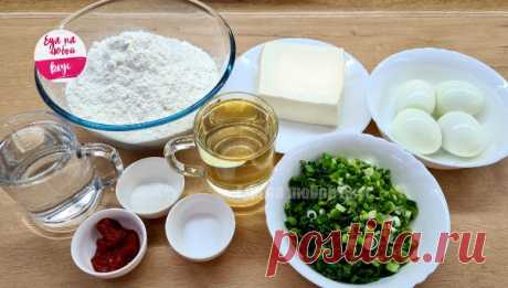 Пирожки без дрожжей из быстрого теста и вкусной начинки | Еда на любой вкус