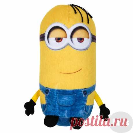 Игрушка-антистресс &quot;Гадкий Я&quot; миньон Стюарт от бренда Смол Тойс порадует и поднимет настроение как детям, так и взрослым.
Кликните по картинке, чтобы перейти на сайт.
Благодаря особому наполнителю из мельчайших гранул полистирола игрушку приятно мять и сжимать. 
Игрушка выполняет своего рода осязательный массаж с расслабляющим и успокаивающим эффектом. 
Игрушка легкая, упругая и приятная на ощупь, хорошо держит форму.
Страна производитель Россия.
Высота 10 см.