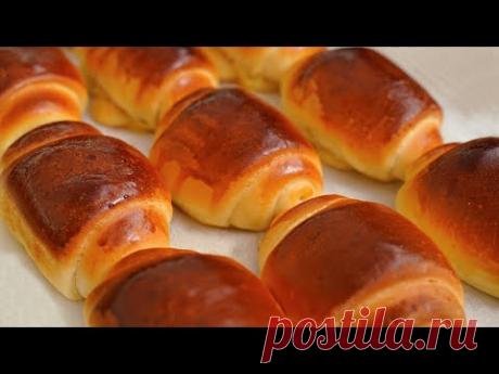 ПУХОВЫЕ булочки к чаю! Сдобные ванильные БУЛОЧКИ - очень воздушные и мягкие!