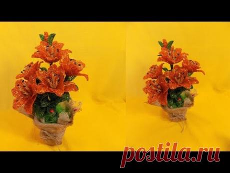 Оранжевые лилии