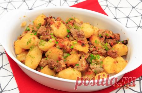 Картошка с мясом в мультиварке | Вкусно и красиво с Натальей Балдук.