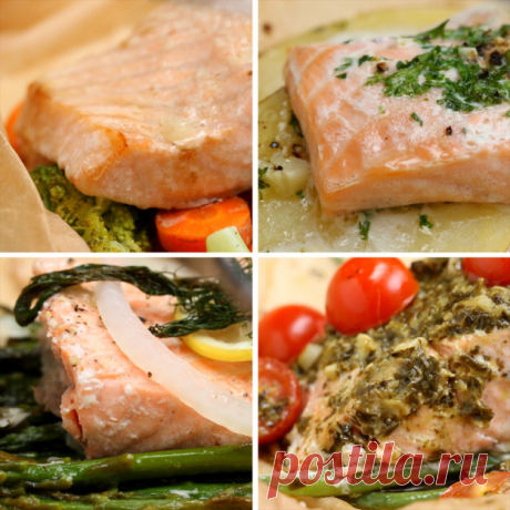 Here's Four Ways To Make Salmon For Dinner
