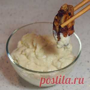 Сливочно-чесночный соус-дип, рецепт — Cookery Daily
