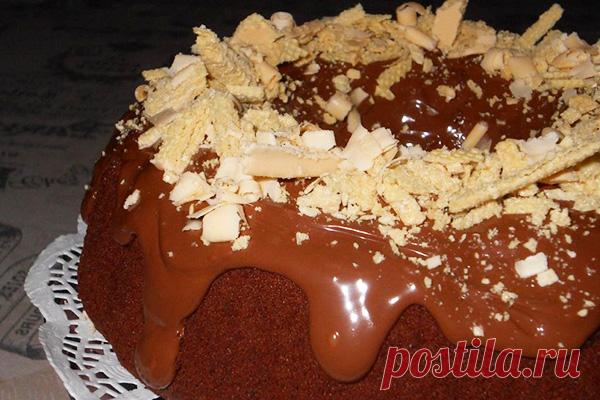 Легкий шоколадный торт Нутелла — ДОМАШНИЕ