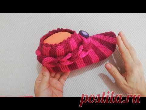 Saç örgüsü modelli patik modeli yapılıșı sesli anlatım