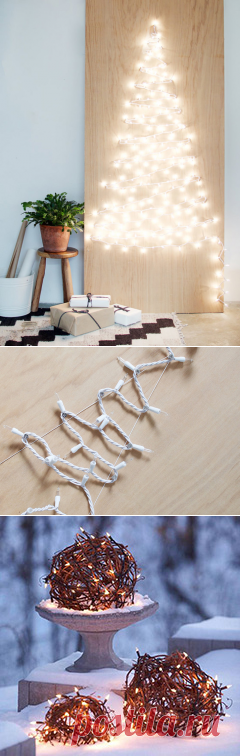 Альтернативная елка для малогабаритных квартир