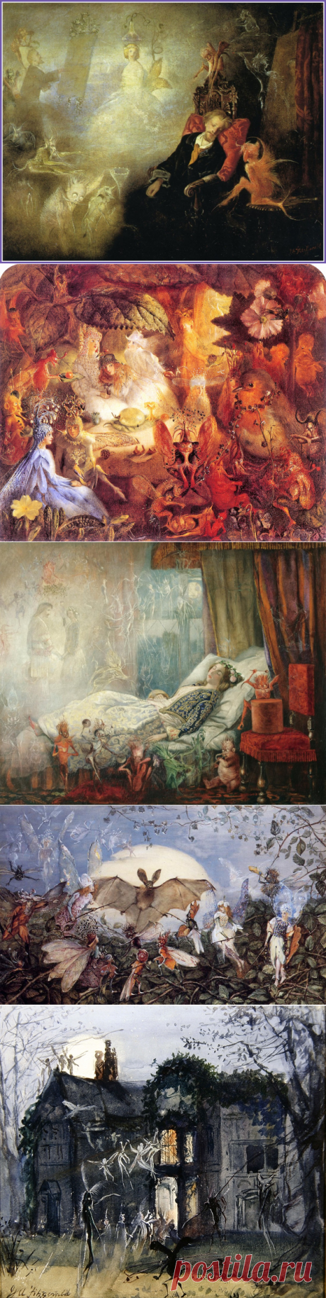 Картины Джона Анстера Фитцджеральда (1819?–1906)