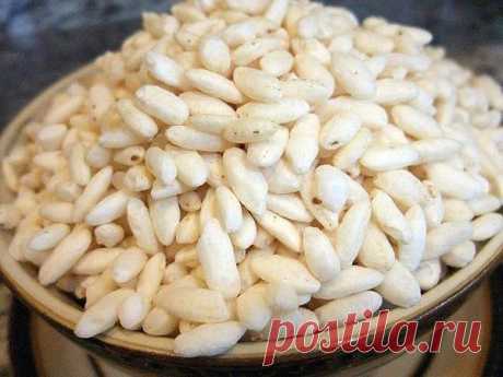 Воздушный рис Ингредиенты: - 2 стакана круглого... / Еда и напитки / Кулинария / Pinme.ru / Надежда Тализина