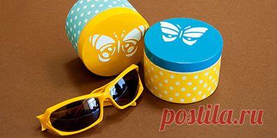 Декупаж через пленку: веселый горошек - Ярмарка Мастеров - ручная работа, handmade