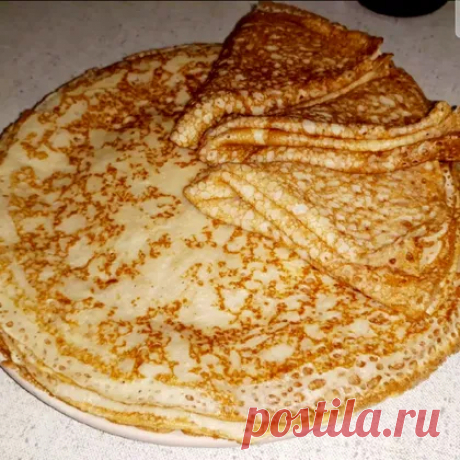 Ажурные блины на кефире рецепт с фото пошаговый от Ольга Чеканова - Овкусе.ру