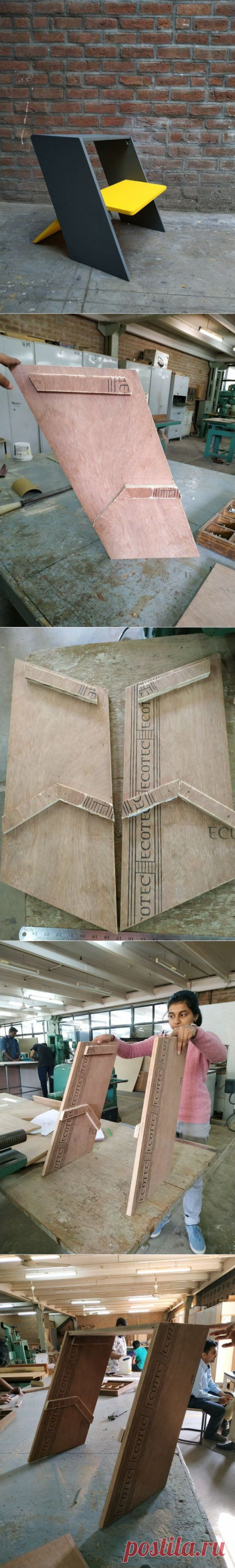 Делаем табуретку-лестницу для хозяйствнных нужд | Своими руками