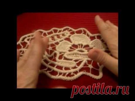 Cordoncino uncinetto macramè rumeno | Romanian point lace cord tutorial
