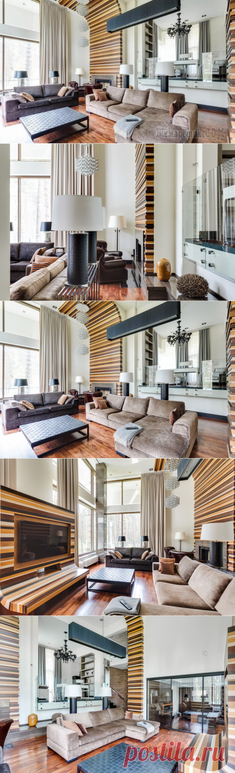 Подмосковный дом в духе конструктивизма