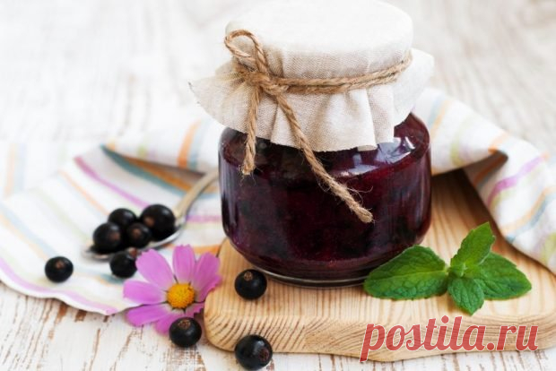 Желе-пятиминутка из смородины — Домашняя кулинария