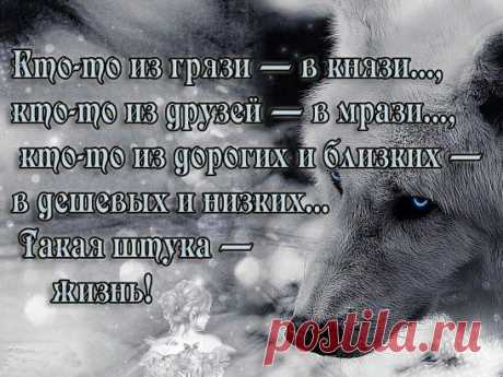 Никогда не стоит никому ничего объяснять. Тот, кто не хочет слушать, не услышит и не поверит, а тот, кто верит и понимает, не нуждается в объяснениях.