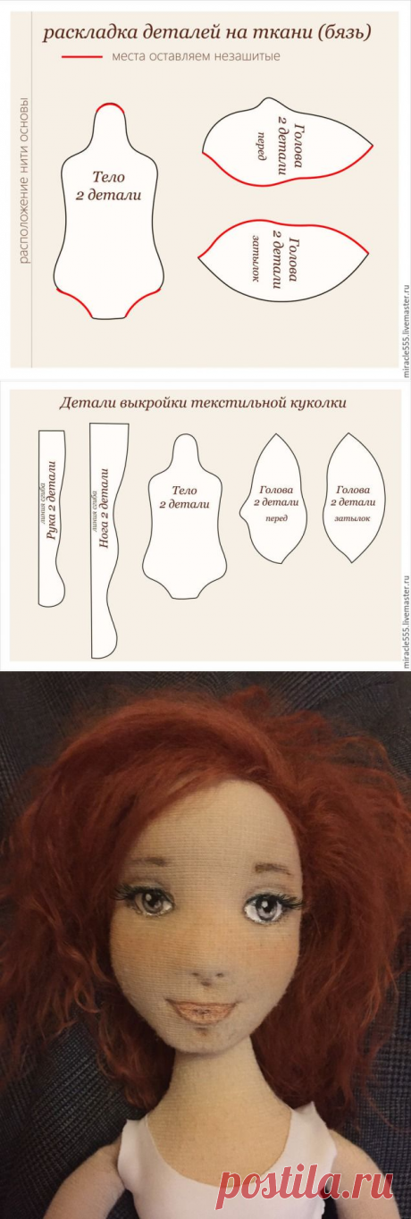 Подробный мастер-класс по созданию мистической куколки из трикотажа. Часть 1 – Ярмарка Мастеров