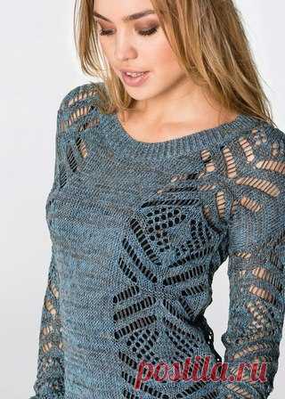 Схема красивого узора в Ваши копилочки