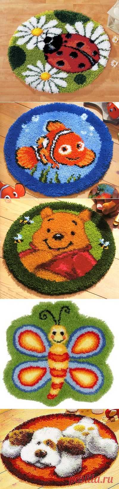 Коврик ручной работы