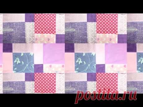 Тройка, семерка, туз? Нет, девятка! DIY мастер класс новый лоскутный блок