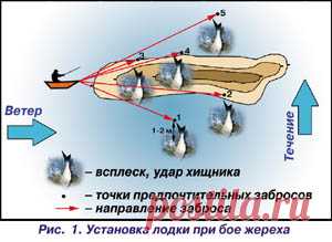 Снасти, способы и приёмы ловли хищной рыбы на речных перекатах