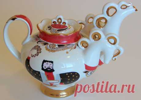 Чайник роспись.