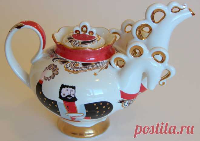 Чайник роспись.