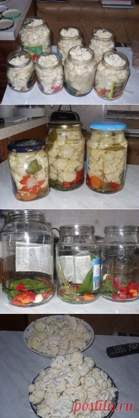Маринованная цветная капуста