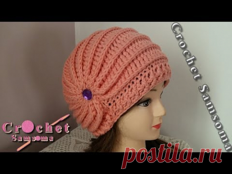 &amp;#x202b;كروشيه آيس كاب نسائي باي مقاس&amp;#x202c;&amp;lrm; - YouTube