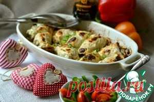 Запеченная фаршированная куриная грудка - кулинарный рецепт