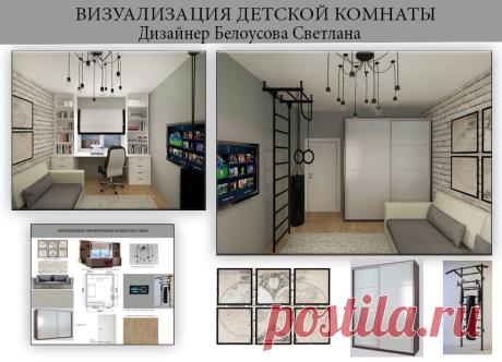дизайн детской комнаты