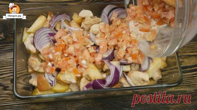 Куриное филе с яблоками - Простые рецепты Овкусе.ру