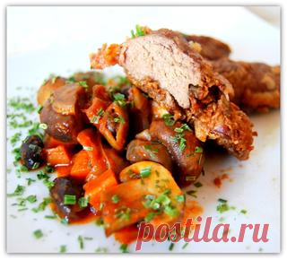 Хрустящая куриная печень