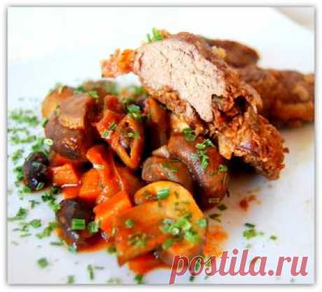 Хрустящая куриная печень