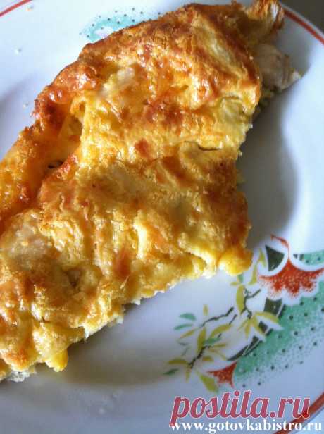 Куриный пирог-запеканка