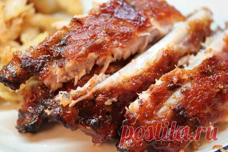 Свиные рёбрышки барбекю почти как в Tony Roma's - Foodclub — кулинарные рецепты с пошаговыми фотографиями