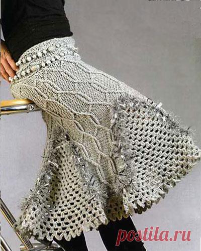 Юбка с клиньями