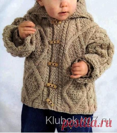 ЖАКЕТ С КАПЮШОНОМ ДЛЯ МАЛЫША