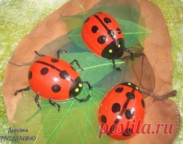 Божья коровка. Мастерим вместе с детьми