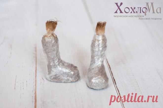 Марина Хохлова: Обувь для кукол своими руками!!!