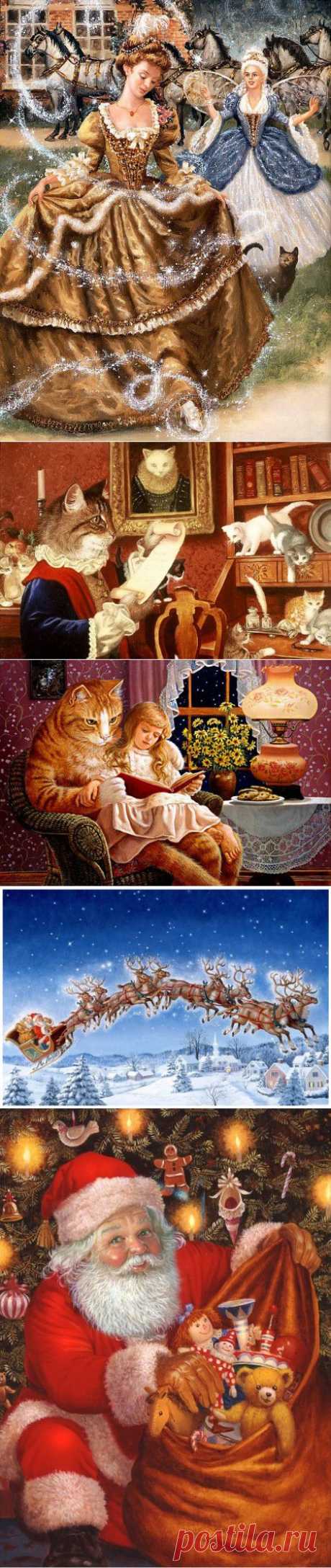 И снова иллюстрации к сказкам Ruth Sanderson 