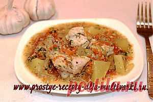 Тушеная курица в мультиварке | Простые рецепты для мультиварки